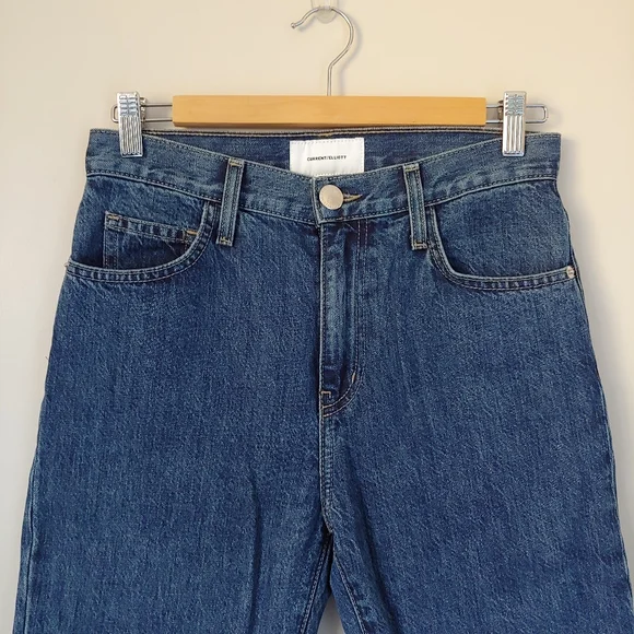 Current/Elliot The Vintage Cropped Jeans Blue Size 26 - Picture 11 of 16